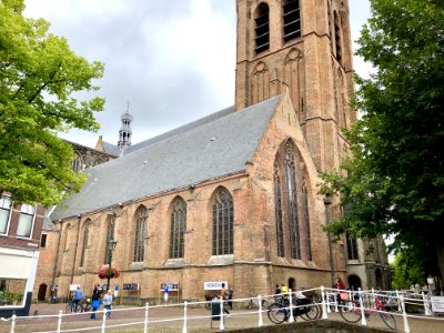 Oude Kerk, Delft, Zuid-Holland, Nederland 