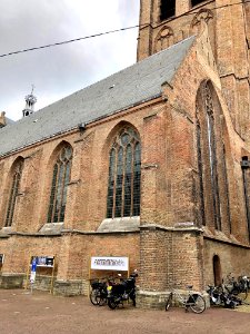 Oude Kerk, Delft, Zuid-Holland, Nederland 