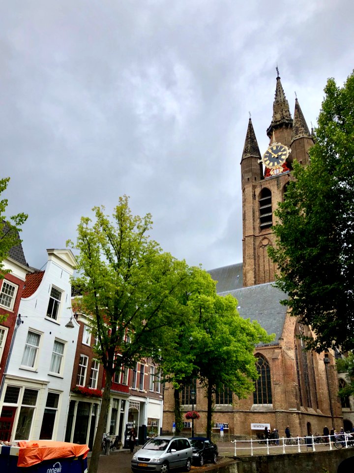 Oude Delft, Delft, Zuid-Holland, Nederland 