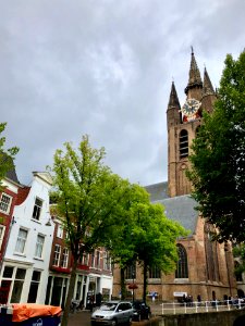 Oude Delft, Delft, Zuid-Holland, Nederland 