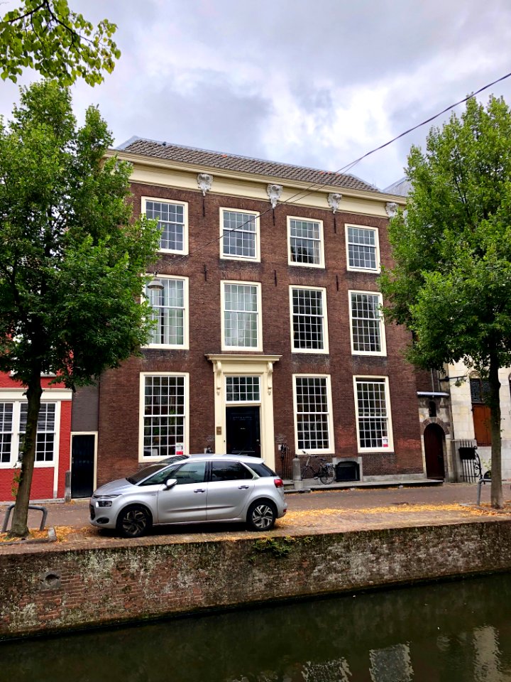 Oude Delft, Delft, Zuid-Holland, Nederland 