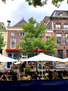Oude Delft, Delft, Zuid-Holland, Nederland 