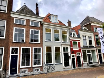Oude Delft, Delft, Zuid-Holland, Nederland 