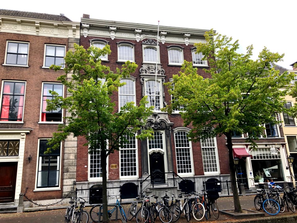 Oude Delft, Delft, Zuid-Holland, Nederland 