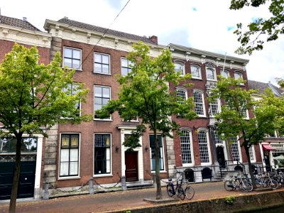 Oude Delft, Delft, Zuid-Holland, Nederland 