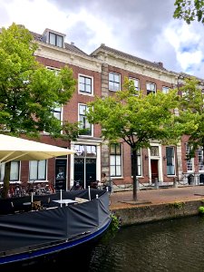 Oude Delft, Delft, Zuid-Holland, Nederland 