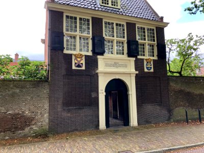 Hofje van Gratie, Delft, Zuid-Holland, Nederland 