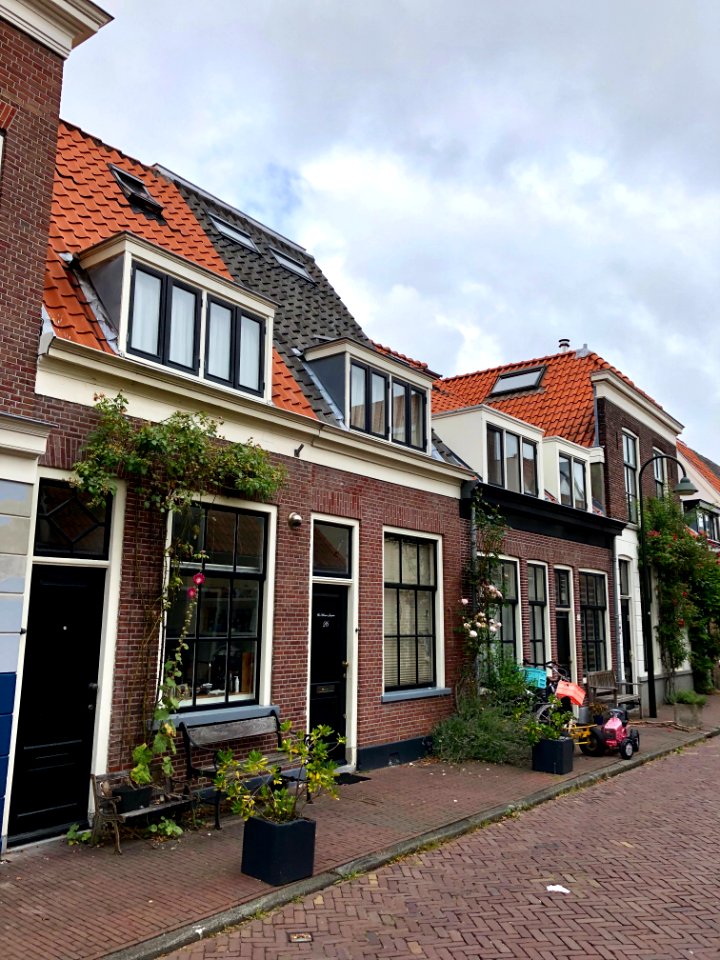 Doelenstraat, Delft, Zuid-Holland, Nederland 