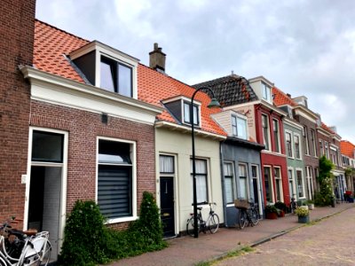 Doelenstraat, Delft, Zuid-Holland, Nederland 