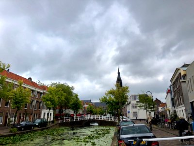 Verwersdijk, Delft, Zuid-Holland, Nederland 
