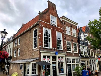 Voorstraat, Delft, Zuid-Holland, Nederland 