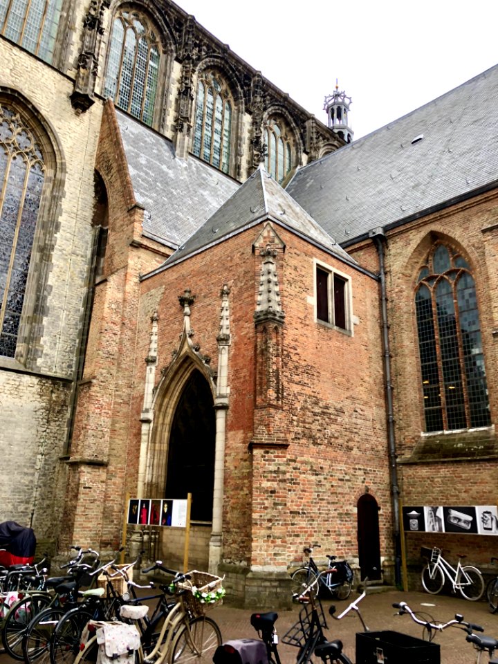 Oude Kerk, Delft, Zuid-Holland, Nederland 