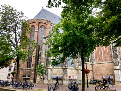Oude Kerk, Delft, Zuid-Holland, Nederland 