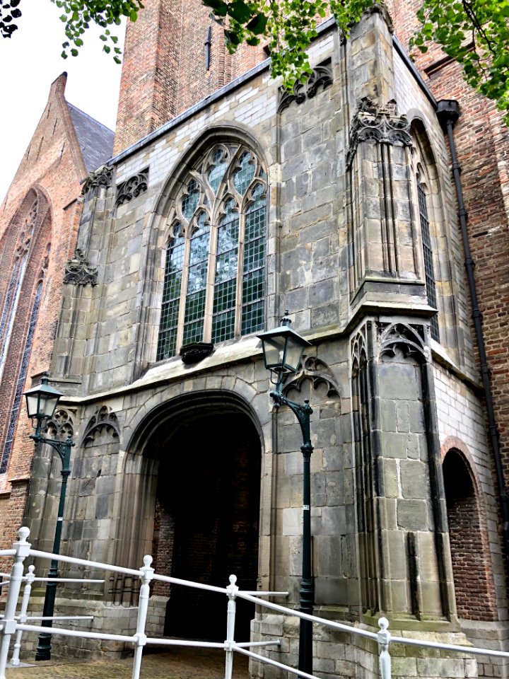 Oude Kerk, Delft, Zuid-Holland, Nederland 