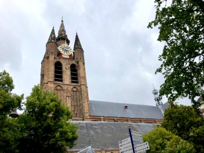 Oude Kerk, Delft, Zuid-Holland, Nederland 