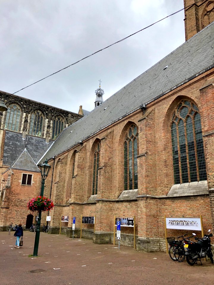 Oude Kerk, Delft, Zuid-Holland, Nederland 