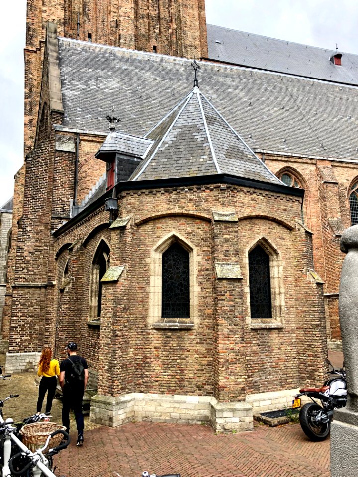 Oude Kerk, Delft, Zuid-Holland, Nederland 
