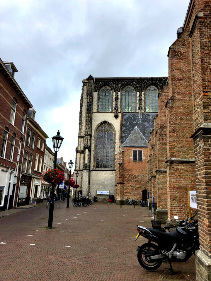 Oude Kerkstraat, Delft, Zuid-Holland, Nederland 