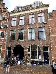 Oude Delft, Delft, Zuid-Holland, Nederland 