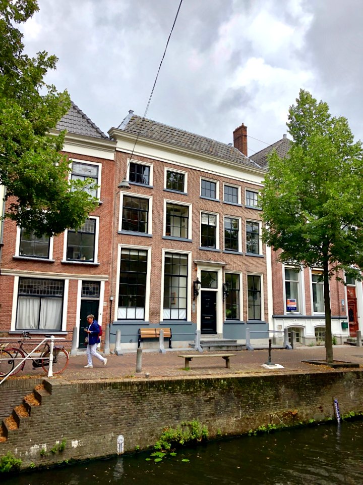 Oude Delft, Delft, Zuid-Holland, Nederland 