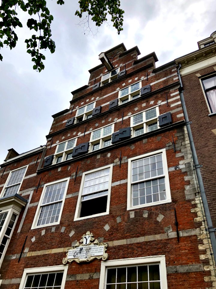 Oude Delft, Delft, Zuid-Holland, Nederland 
