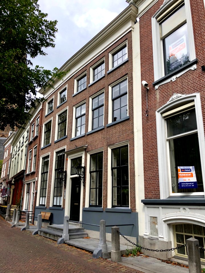Oude Delft, Delft, Zuid-Holland, Nederland 