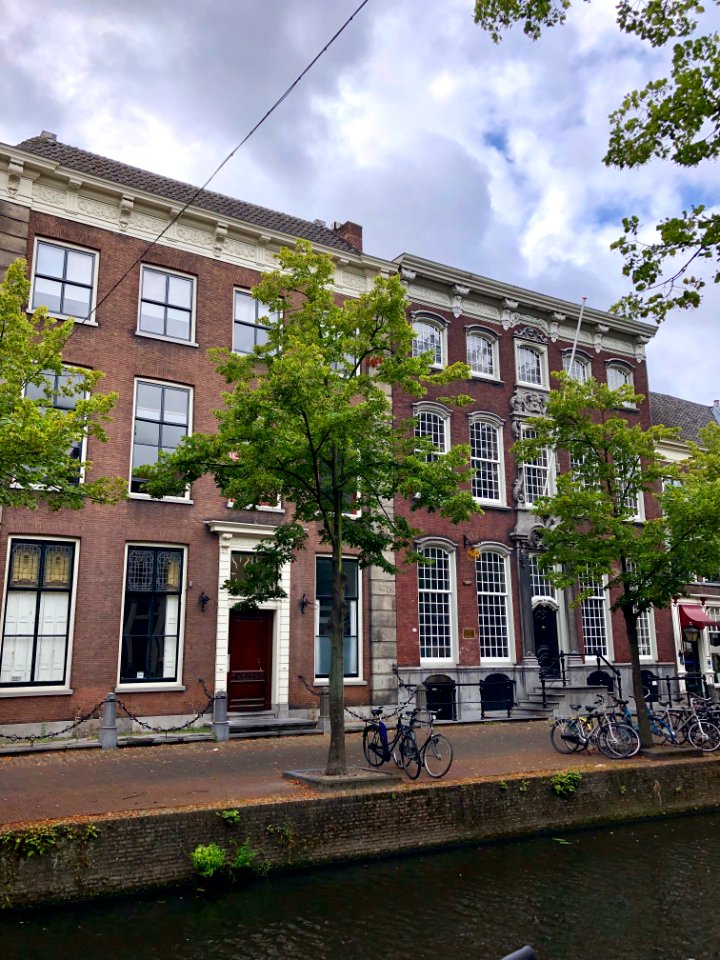 Oude Delft, Delft, Zuid-Holland, Nederland 