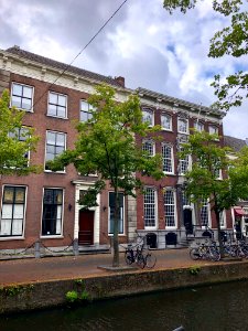 Oude Delft, Delft, Zuid-Holland, Nederland 