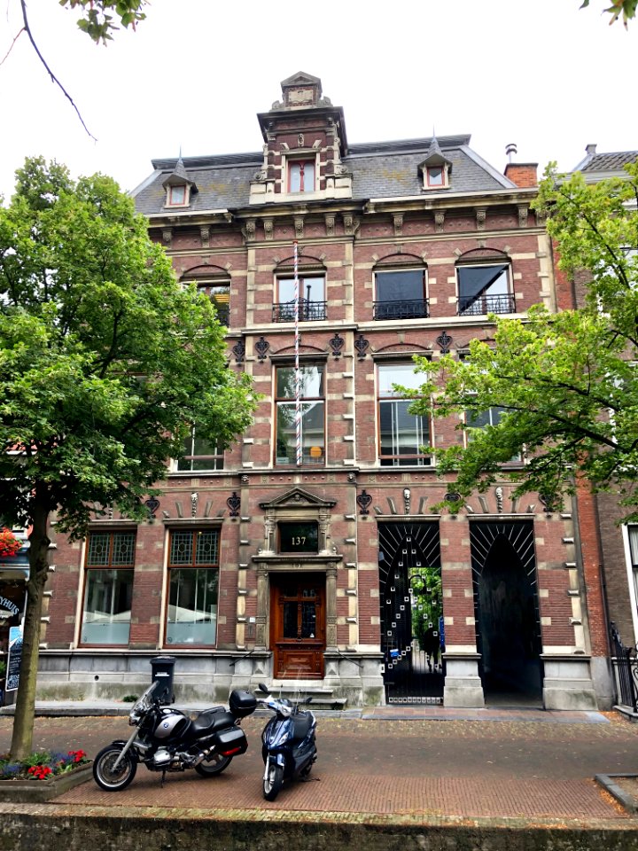 Oude Delft, Delft, Zuid-Holland, Nederland 