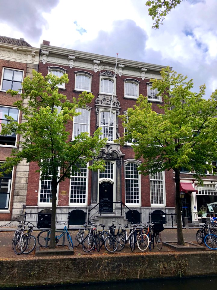 Oude Delft, Delft, Zuid-Holland, Nederland 