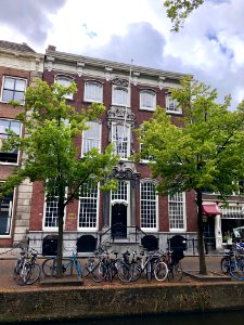 Oude Delft, Delft, Zuid-Holland, Nederland 