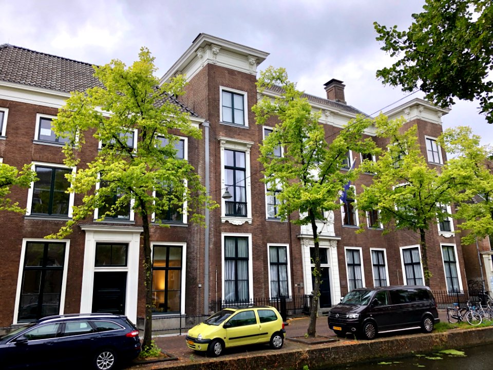 Oude Delft, Delft, Zuid-Holland, Nederland 