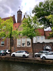 Oude Delft, Delft, Zuid-Holland, Nederland 