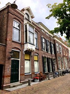 Oude Delft, Delft, Zuid-Holland, Nederland 