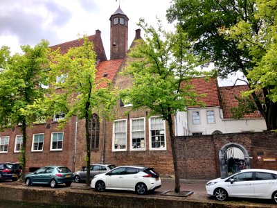Oude Delft, Delft, Zuid-Holland, Nederland 