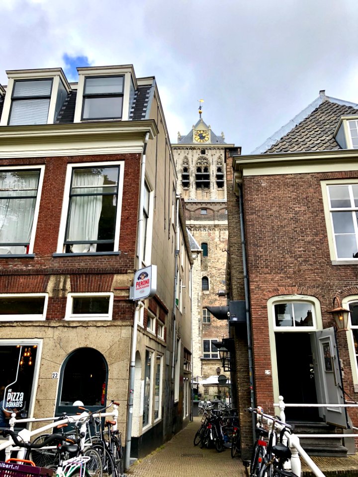 Waagsteeg, Delft, Zuid-Holland, Nederland 
