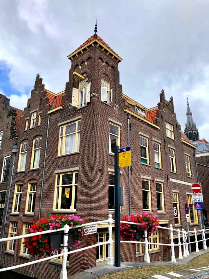 Markt, Delft, Zuid-Holland, Nederland 