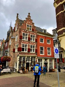 Markt, Delft, Zuid-Holland, Nederland 