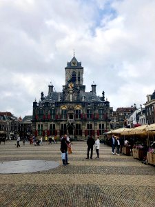 Stadhuis Delft, Delft, Zuid-Holland, Nederland 
