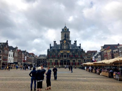 Stadhuis Delft, Delft, Zuid-Holland, Nederland 
