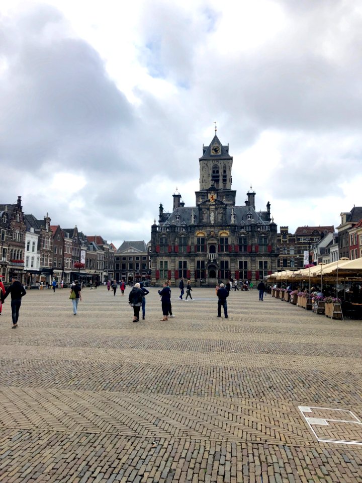 Stadhuis Delft, Delft, Zuid-Holland, Nederland 