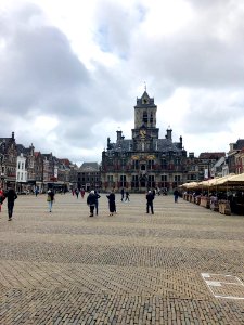Stadhuis Delft, Delft, Zuid-Holland, Nederland 