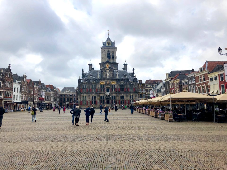 Stadhuis Delft, Delft, Zuid-Holland, Nederland 