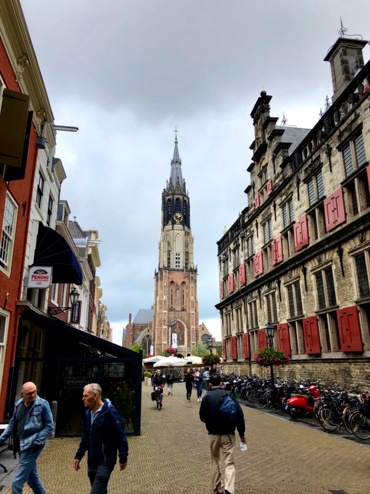 Markt, Delft, Zuid-Holland, Nederland 