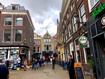 Markt, Delft, Zuid-Holland, Nederland 