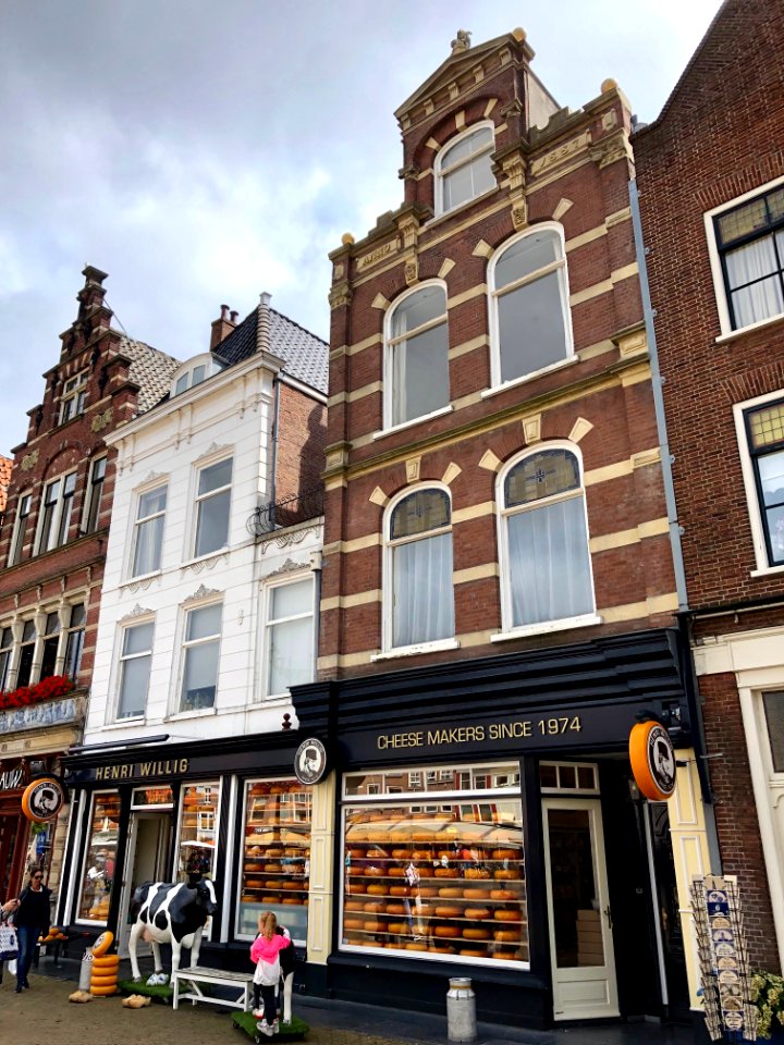 Markt, Delft, Zuid-Holland, Nederland 