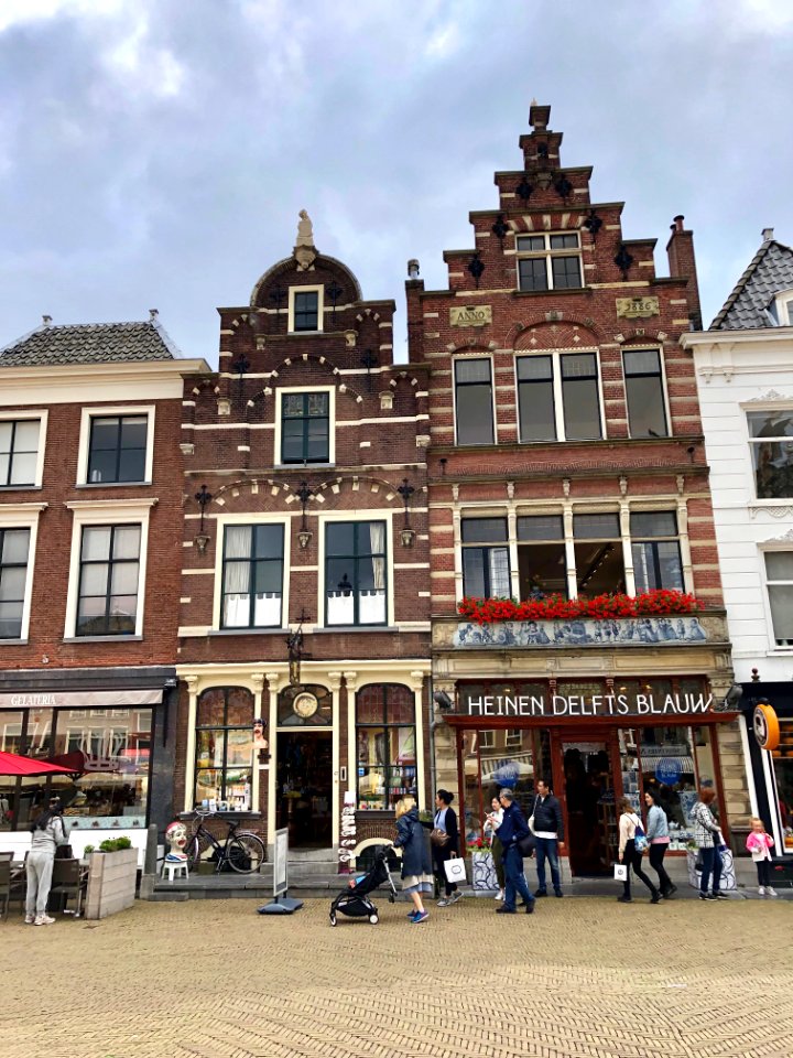Markt, Delft, Zuid-Holland, Nederland 