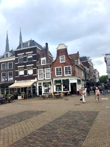 Markt, Delft, Zuid-Holland, Nederland 