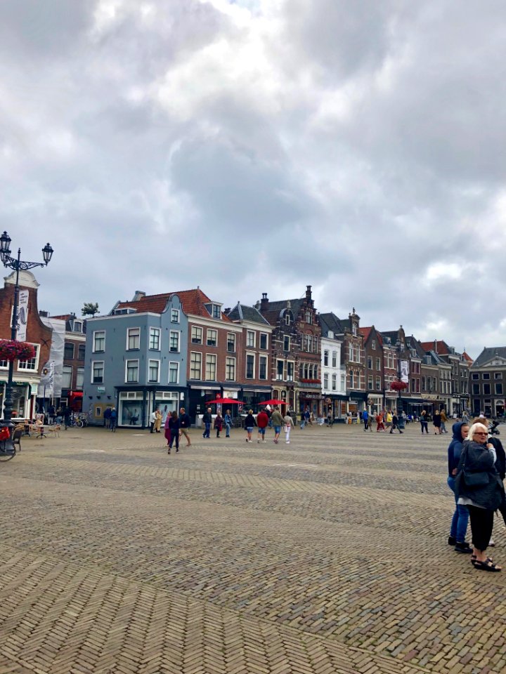 Markt, Delft, Zuid-Holland, Nederland 