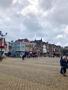 Markt, Delft, Zuid-Holland, Nederland 